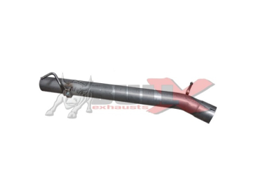 BULL-X NON RESONATED PIPE 3" 76mm für VAG07 Anlagen