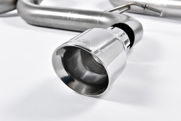 Cat Back 3-inch 'Race' System Polished GT-100 100mm Trims