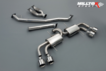 Primary Cat-Back Quad 127mm GT127 Non Resonated