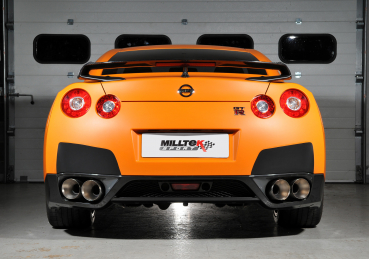 Primary Cat-Back Resonated Quad 127mm GT127 Titanium
