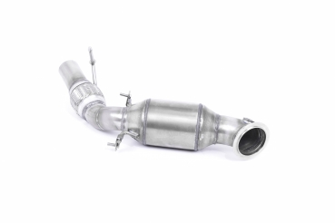 HJS ECE Downpipe Euro 5/6 für OE and Milltek CatBack