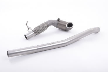 Cast Downpipe with RACE Cat to Milltek Cat Back