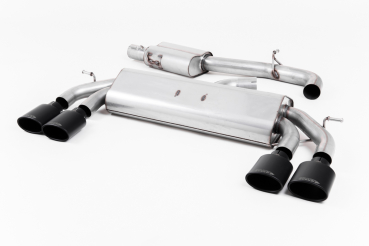 Turbo-Back including Hi-Flow Sports Cat Resonated Black Oval