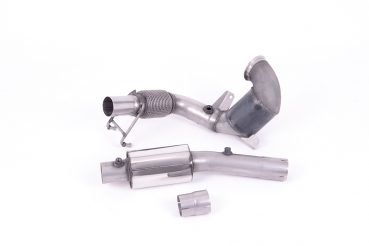 Cast Downpipe Resonated to OE Cat Back