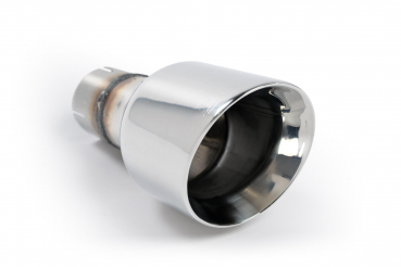 Cat Back Quad Outlet Twin 80mm GT80 Polished