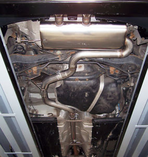 Cat Back R32 Style Dual 100mm GT100 Non Resonated