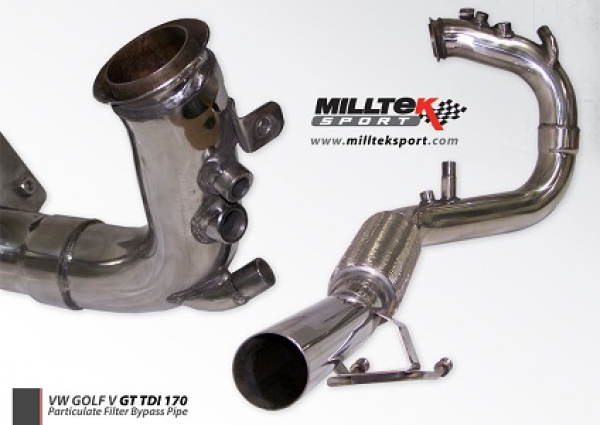 Downpipe - for Fitment Milltek Cat Back System