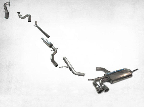 TURBO-BACK INCLUDING HI-FLOW SPORTS CAT