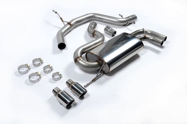 Cat Back Non Resonated Twin 80mm GT80 mit EG