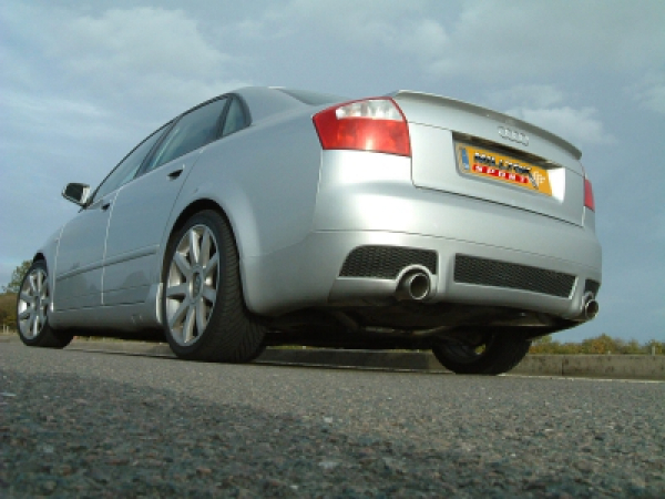 Cat Back Resonated Dual 90mm Jet Polished Trims