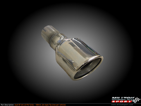Cat Back Resonated Dual 100mm Jet / Manuell