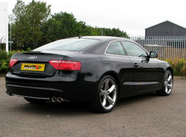 Cat Back Audi A5 3.0 TDi (DPF) quattro Quad Twin 80mm Polished