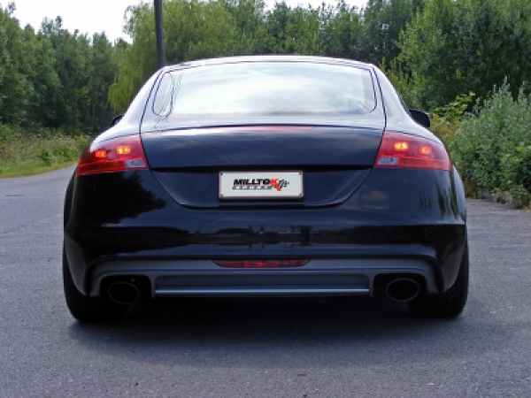 Cat-Back - Ceramic Coated Satin Black Trims - Oval