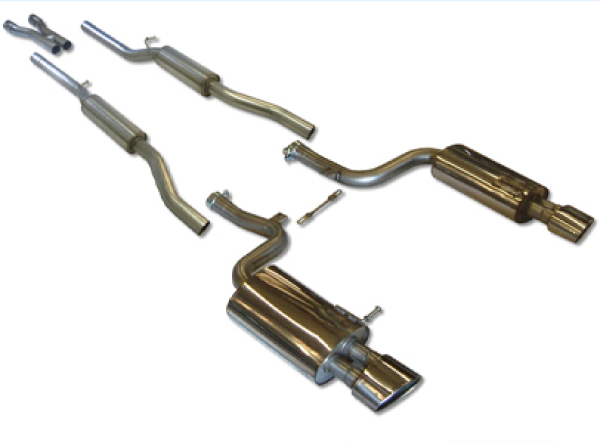 Cat Back Resonated Special excl.Exhaust Valves