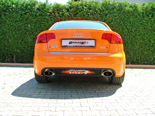 Cat Back Non Resonated Special incl.Exhaust Valves