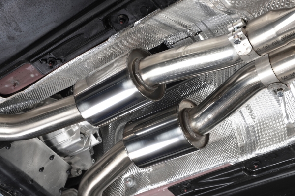 Cat Back OE Tailpipes Non Resonated