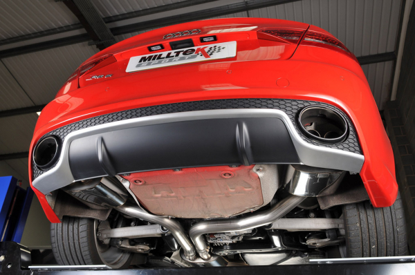CAT-BACK Non Resonated - OEM Tailpipes
