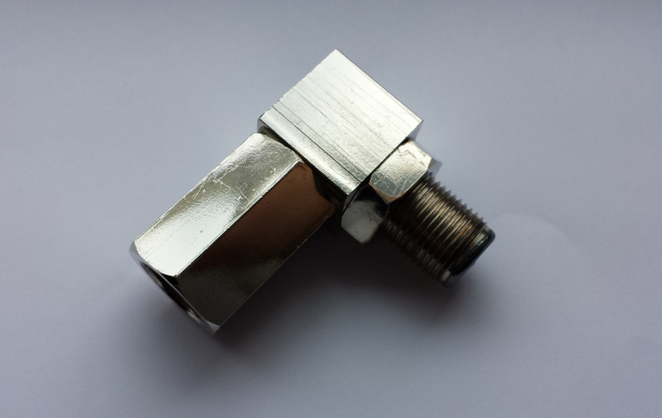 Lambdasonden Eliminator / Spacer inkl Metallkat 90°