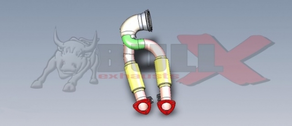 Audi TT RS und RS3 Downpipe - Pre Cat Eliminator / Vorkat Ersatz