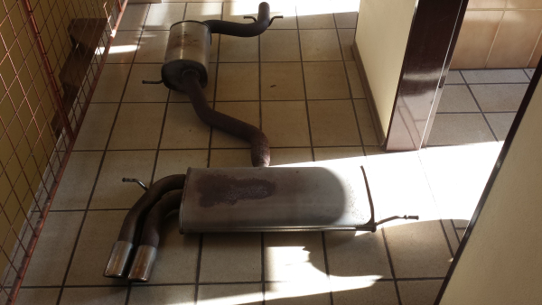 Originalabgasanlage Seat Leon FR 1P 2.0 TFSI ab Kat