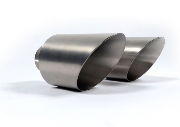 Cat Back Non Resonated Dual GT115 Brushed Titanium Tip