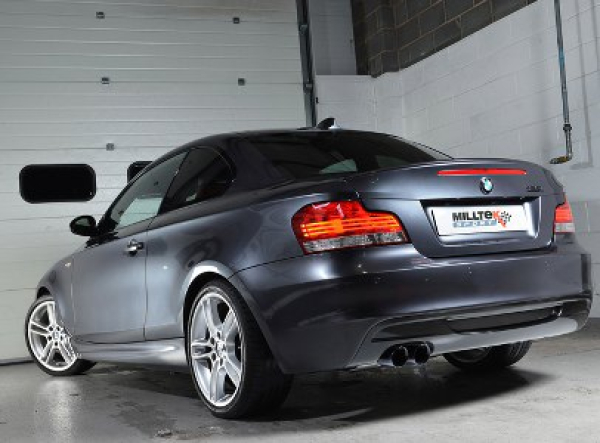 Cat Back Twin 80mm GT80 Black Ceramic Tip mit EG