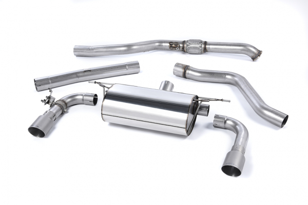 Cat Back Race System Titanium Tips Dual 90mm GT90