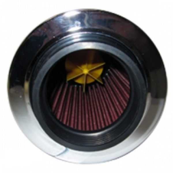 Sportluftfilter offen "XL" 200mm Länge 76mm Anschluss