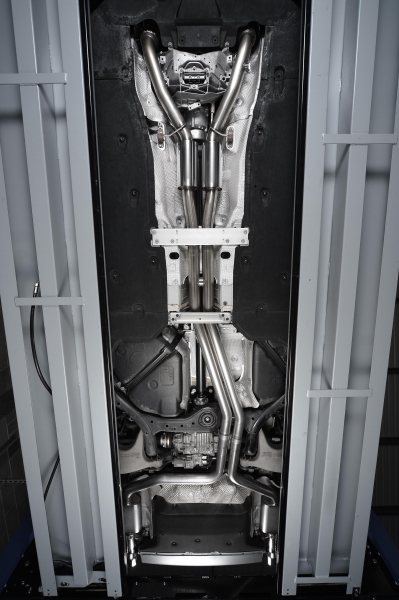 Cat Back Resonated Quad 100mm GT100 Polished Tips