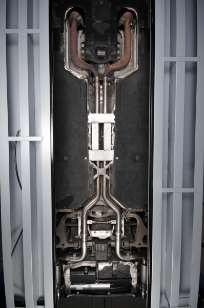 Cat Back Cup System Polished Trims