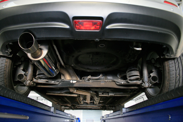 Cat Back Non Resonated GT100mm