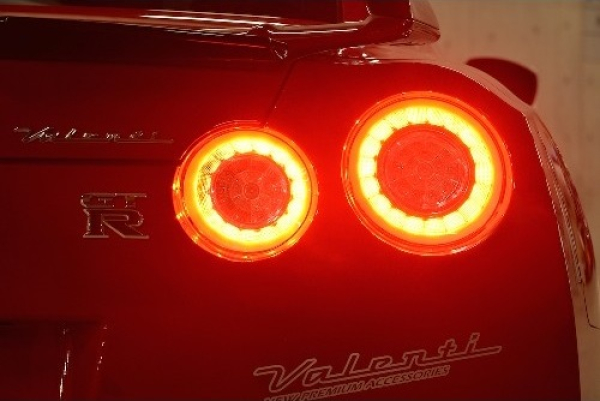 Vollständige LED-Doppel-Halo-Heckleuchten KLARGLAS