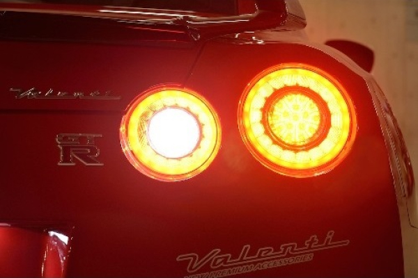 Vollständige LED-Doppel-Halo-Heckleuchten KLARGLAS