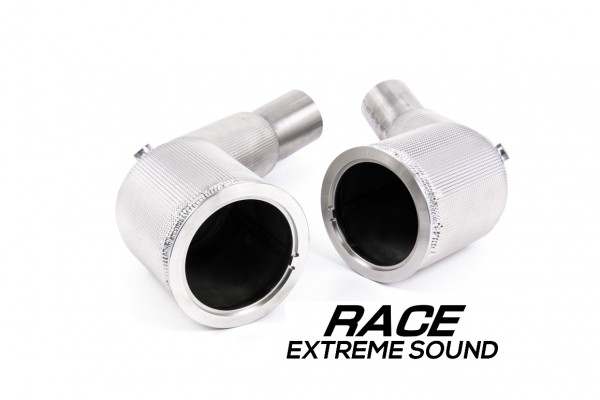 Large Bore Downpipes with Decats include GPF/OPF Bypass to OE