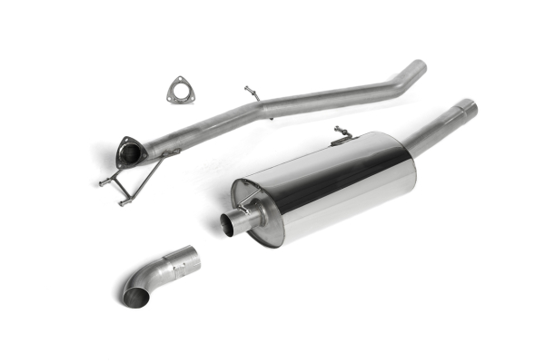 Cat Back Discreet tailpipe