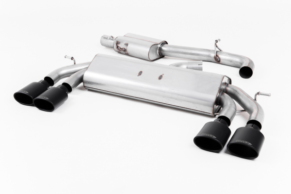 Turbo-Back including Hi-Flow Sports Cat Resonated Black Oval
