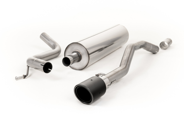 Cat Back (Road+) with 90mm Jet Carbon Trim