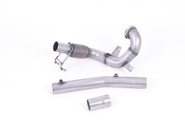 Cast Downpipe De-Cat Non Resonated to Milltek Cat Back