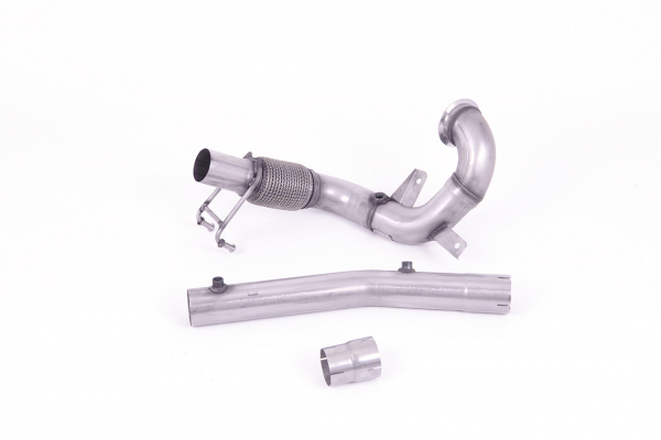 Cast Downpipe De-Cat Non Resonated to OE Cat Back