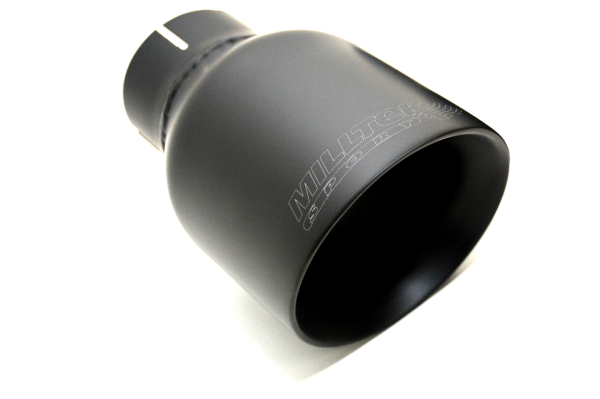 Cat Back with Cerakote Black Quad 100mm GT100 Tips